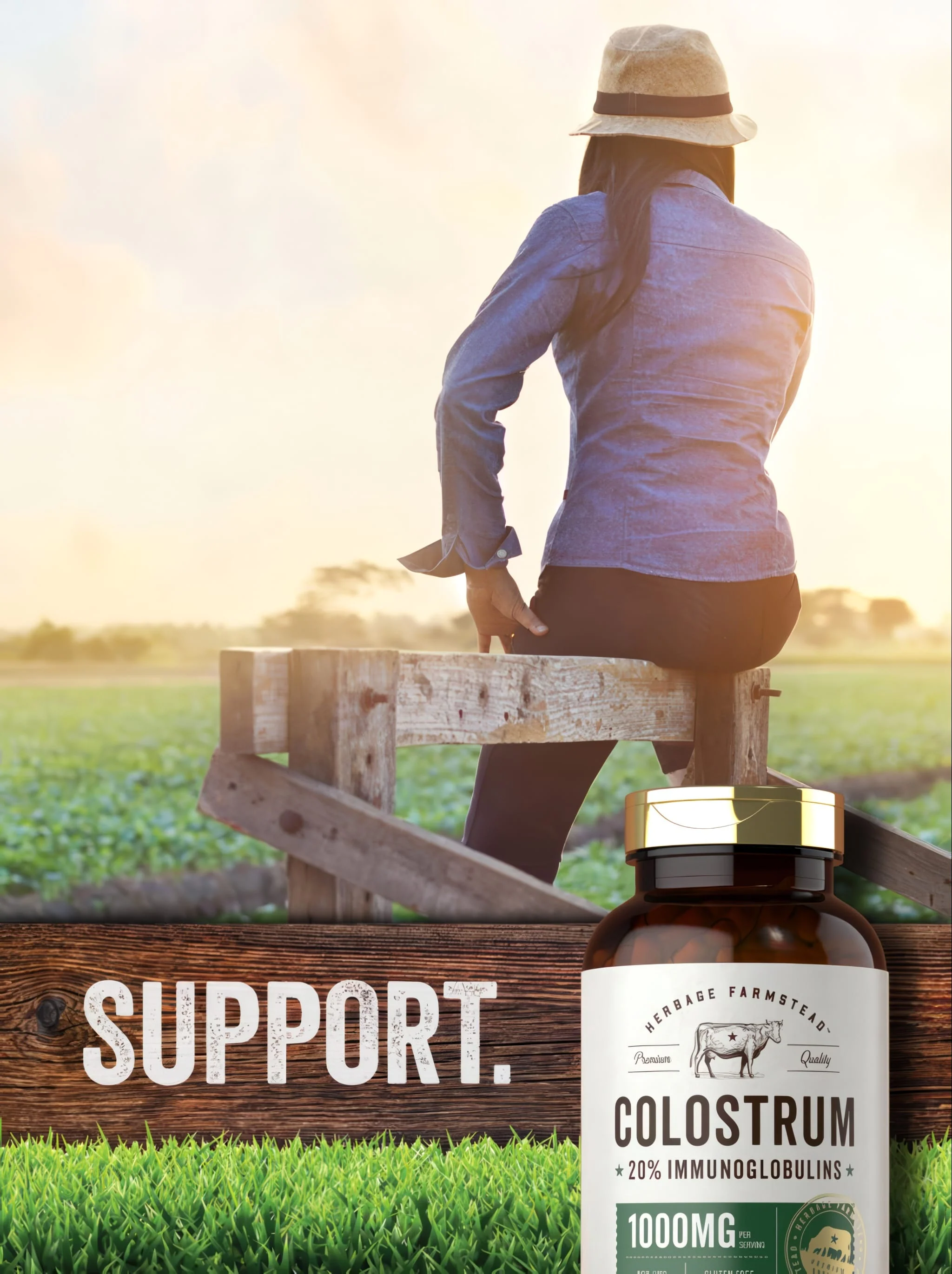 Colostrum 1000mg per serving | 250 Capsules - Image 6