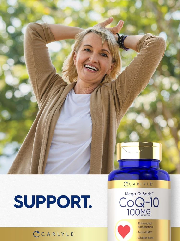 CoQ10 100mg per serving | 240 Softgels - Image 7