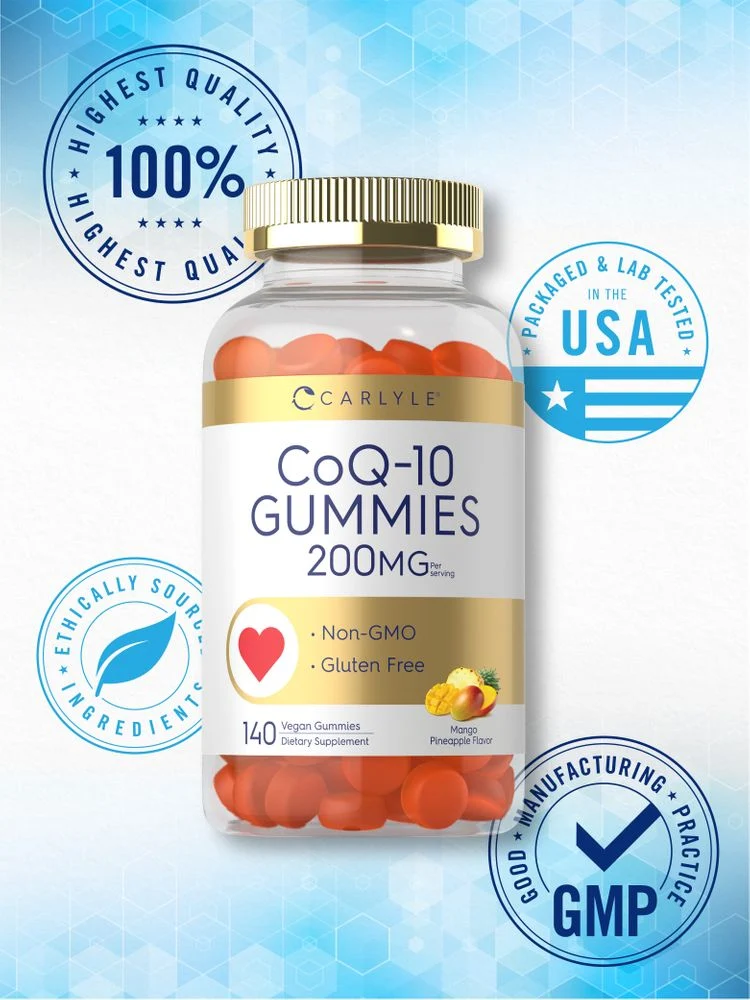 CoQ10 200mg per serving | 140 Gummies - Image 6