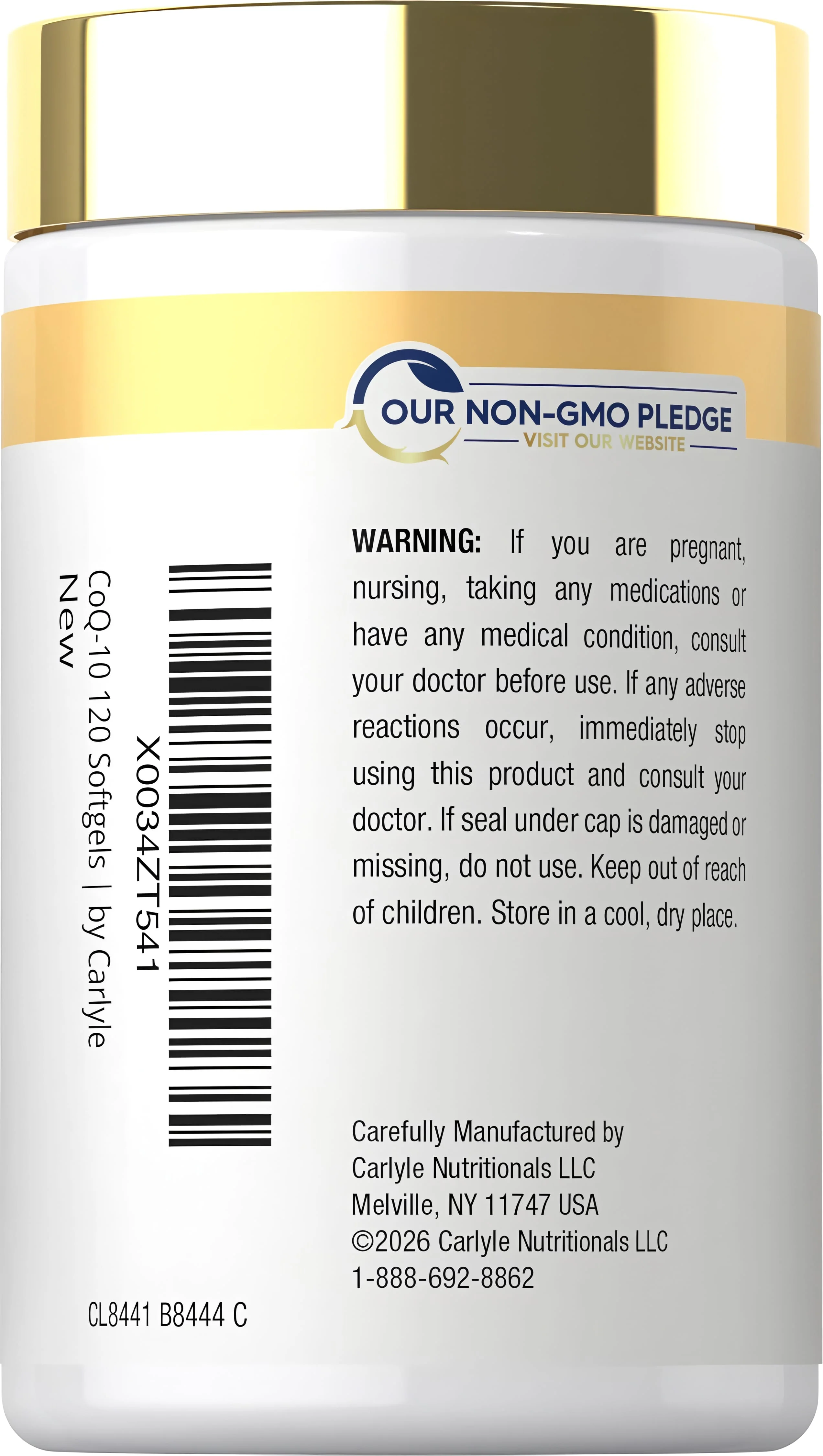 CoQ10 300mg per serving | 120 Softgels - Image 3