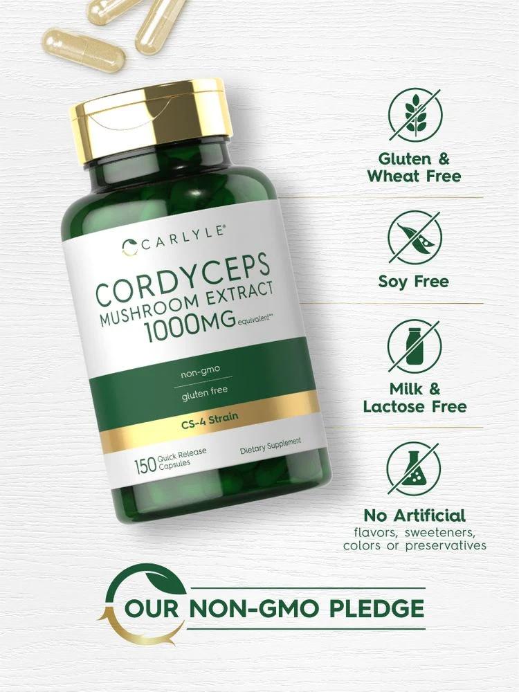Cordyceps Mushroom | 150 Capsules - Image 5