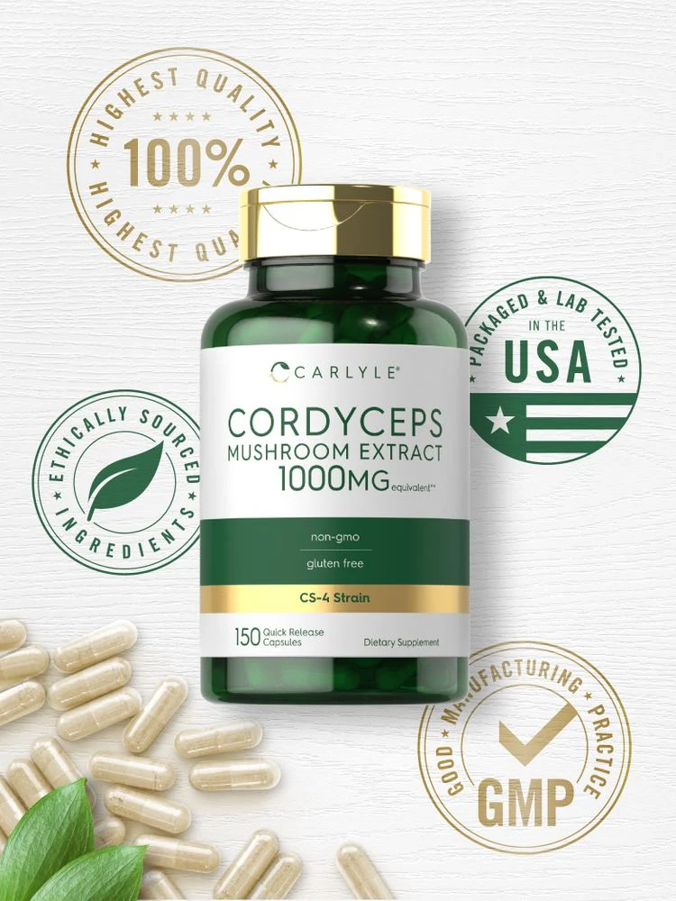 Cordyceps Mushroom | 150 Capsules - Image 6