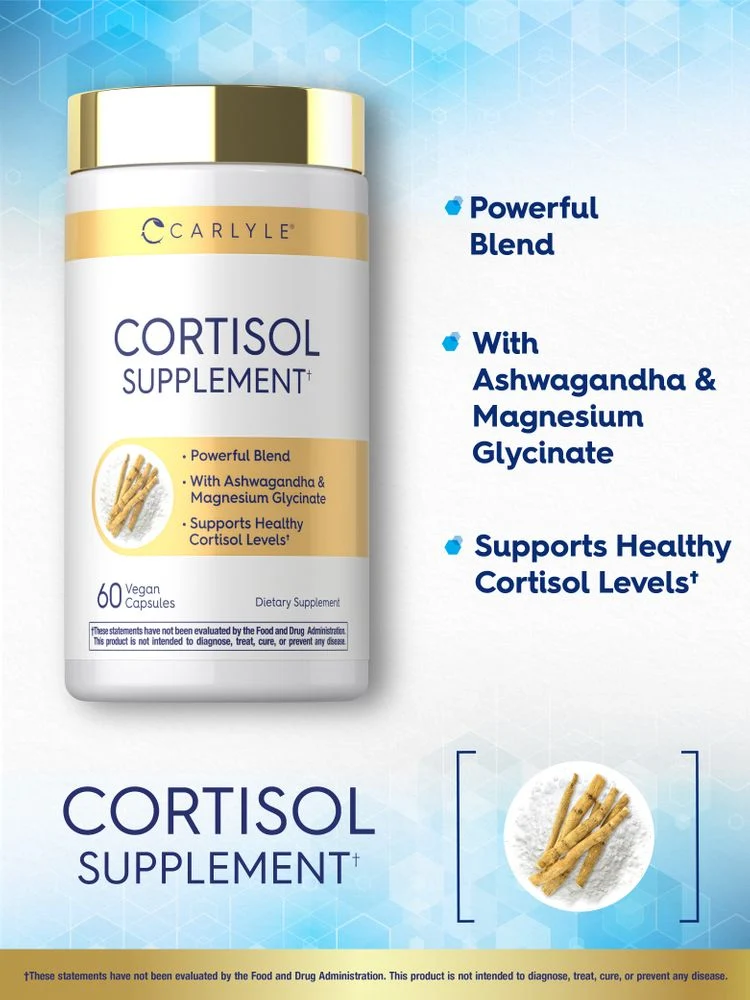 Cortisol Supplement | 60 Vegan Capsules - Image 4