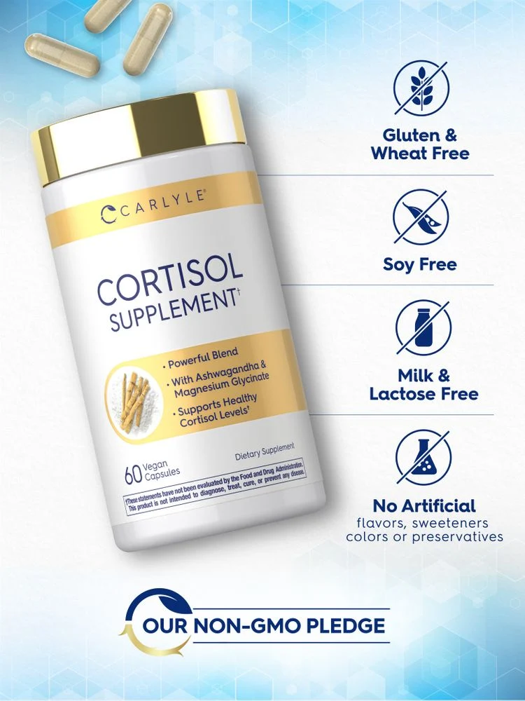 Cortisol Supplement | 60 Vegan Capsules - Image 5
