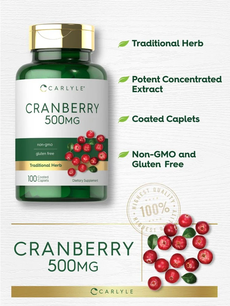 Cranberry | 100 Caplets - Image 4