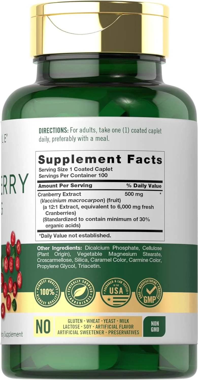 Cranberry | 100 Caplets - Image 9