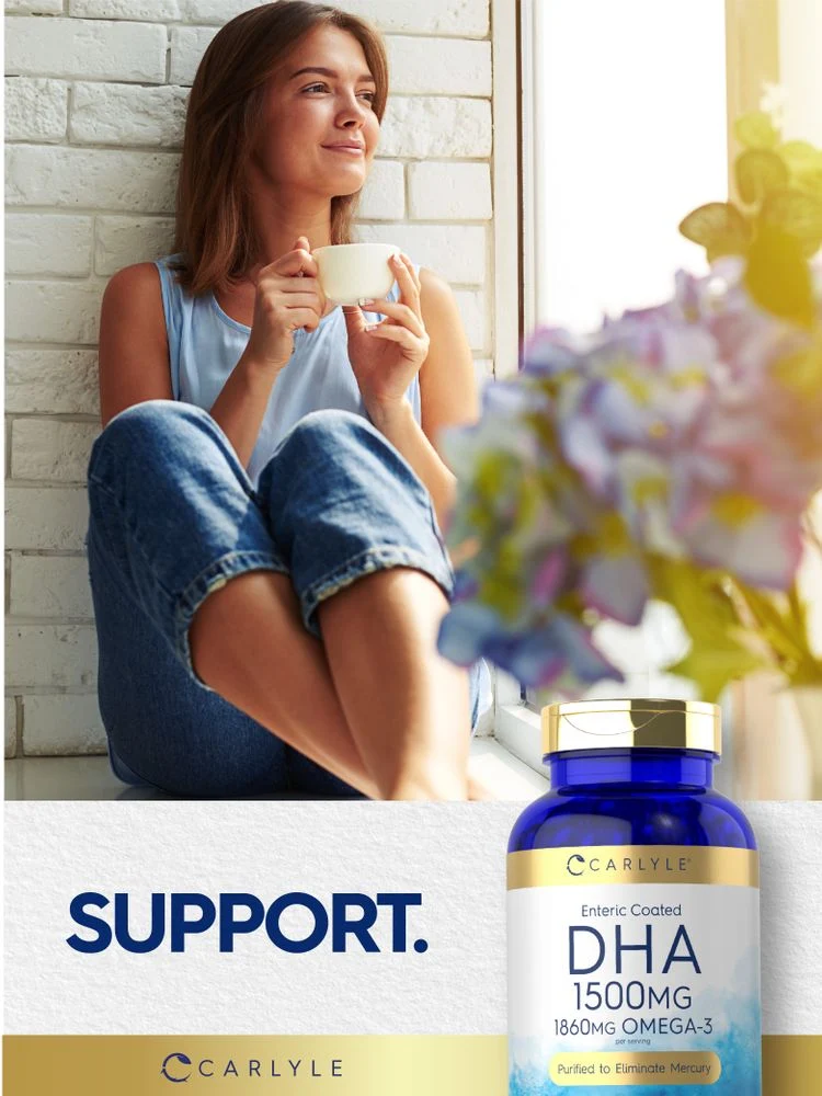 DHA 1500mg per serving | 180 Softgels - Image 7