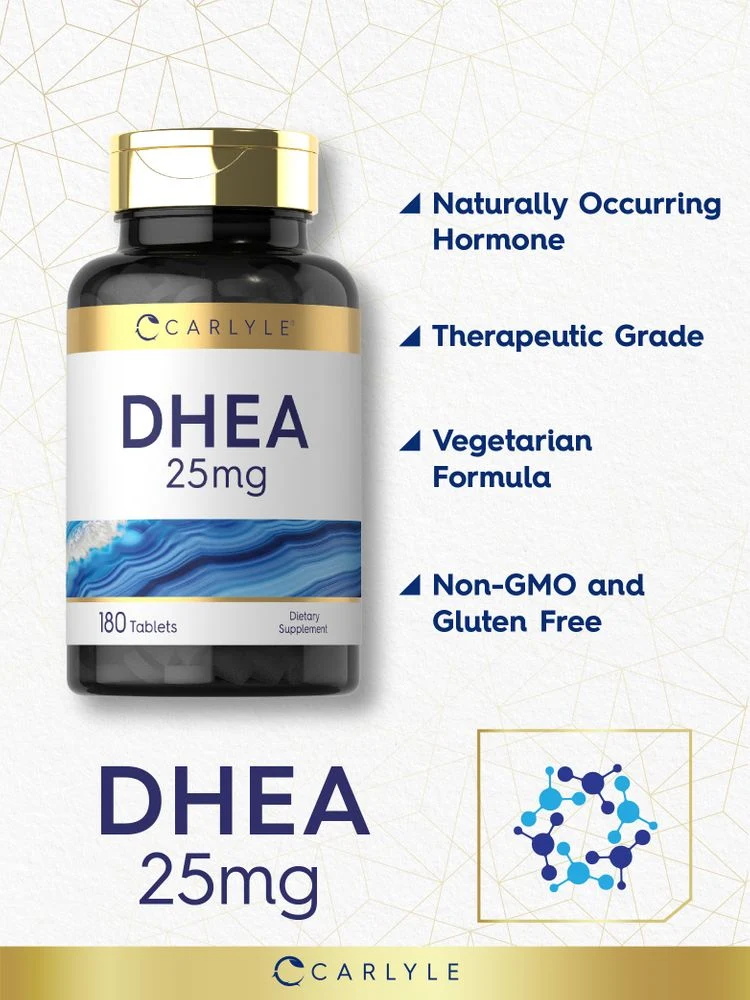 DHEA 25mg | 180 Tablets - Image 4