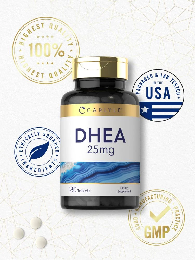 DHEA 25mg | 180 Tablets - Image 6