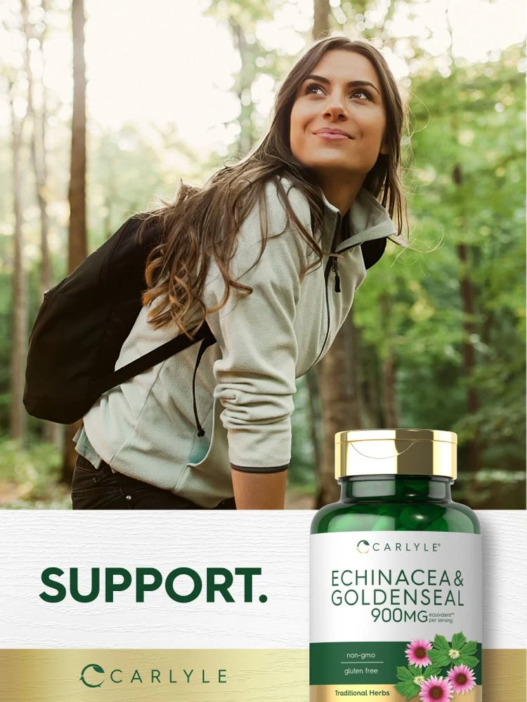 Echinacea Goldenseal | 110 Capsules - Image 7