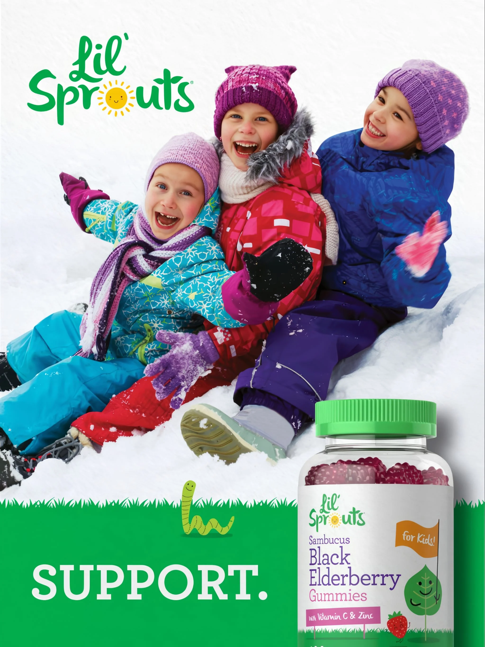 Elderberry Complex for Kids | 120 Gummies - Image 6