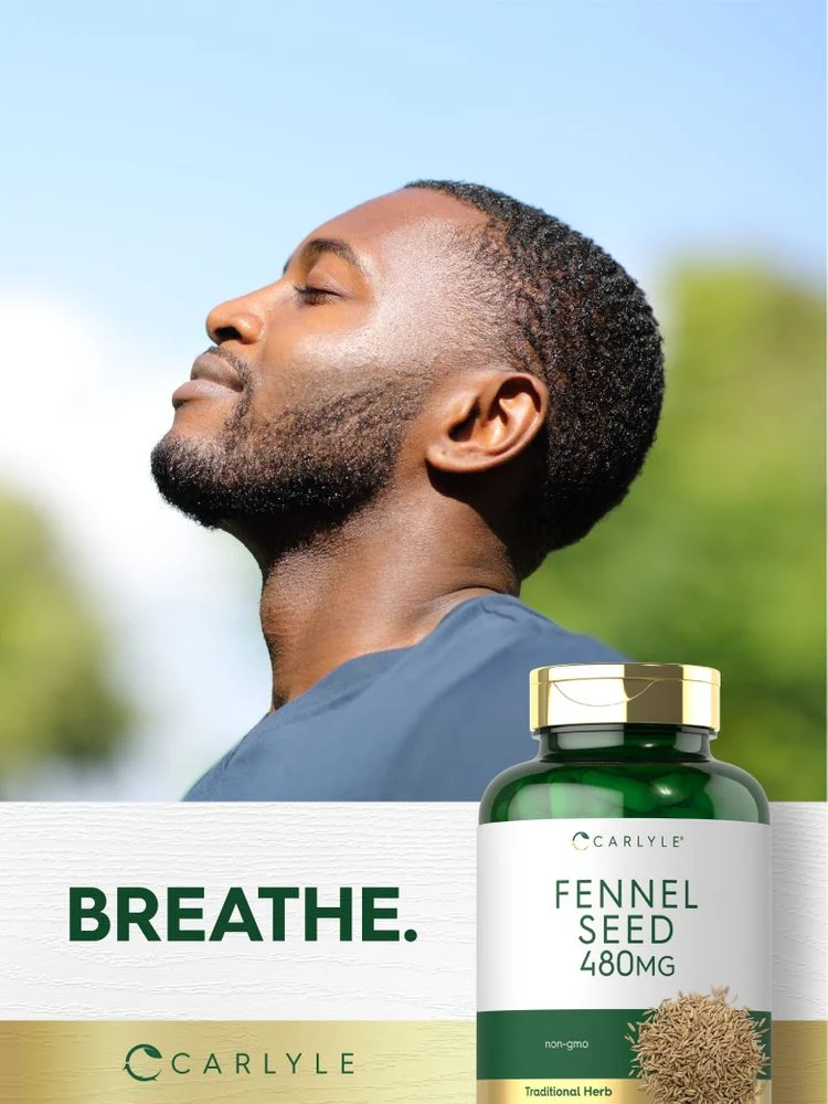 Fennel Seed 480mg | 200 Capsules - Image 6