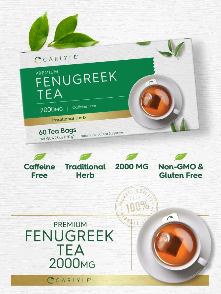 Fenugreek | 60 Tea Bags - Image 3