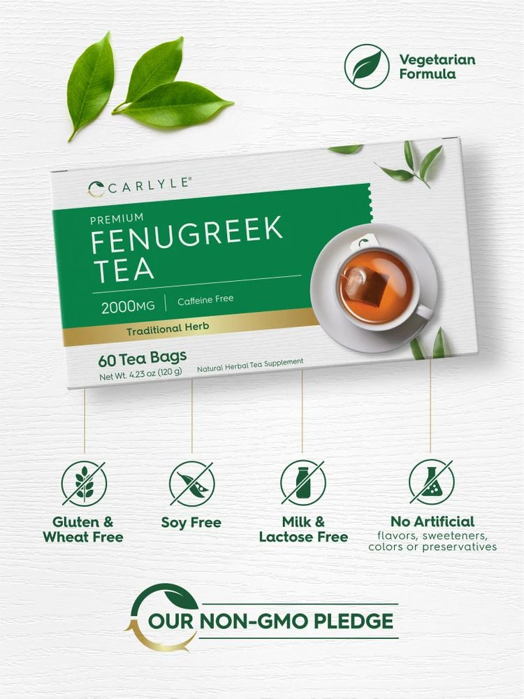 Fenugreek | 60 Tea Bags - Image 4