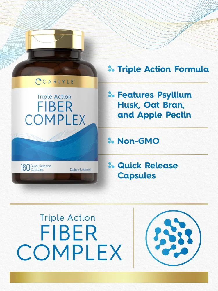 Fiber Complex | 180 Capsules - Image 4