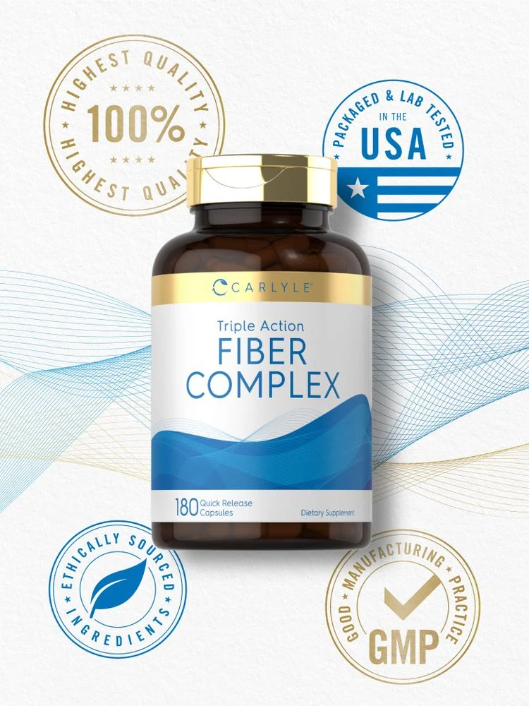 Fiber Complex | 180 Capsules - Image 6