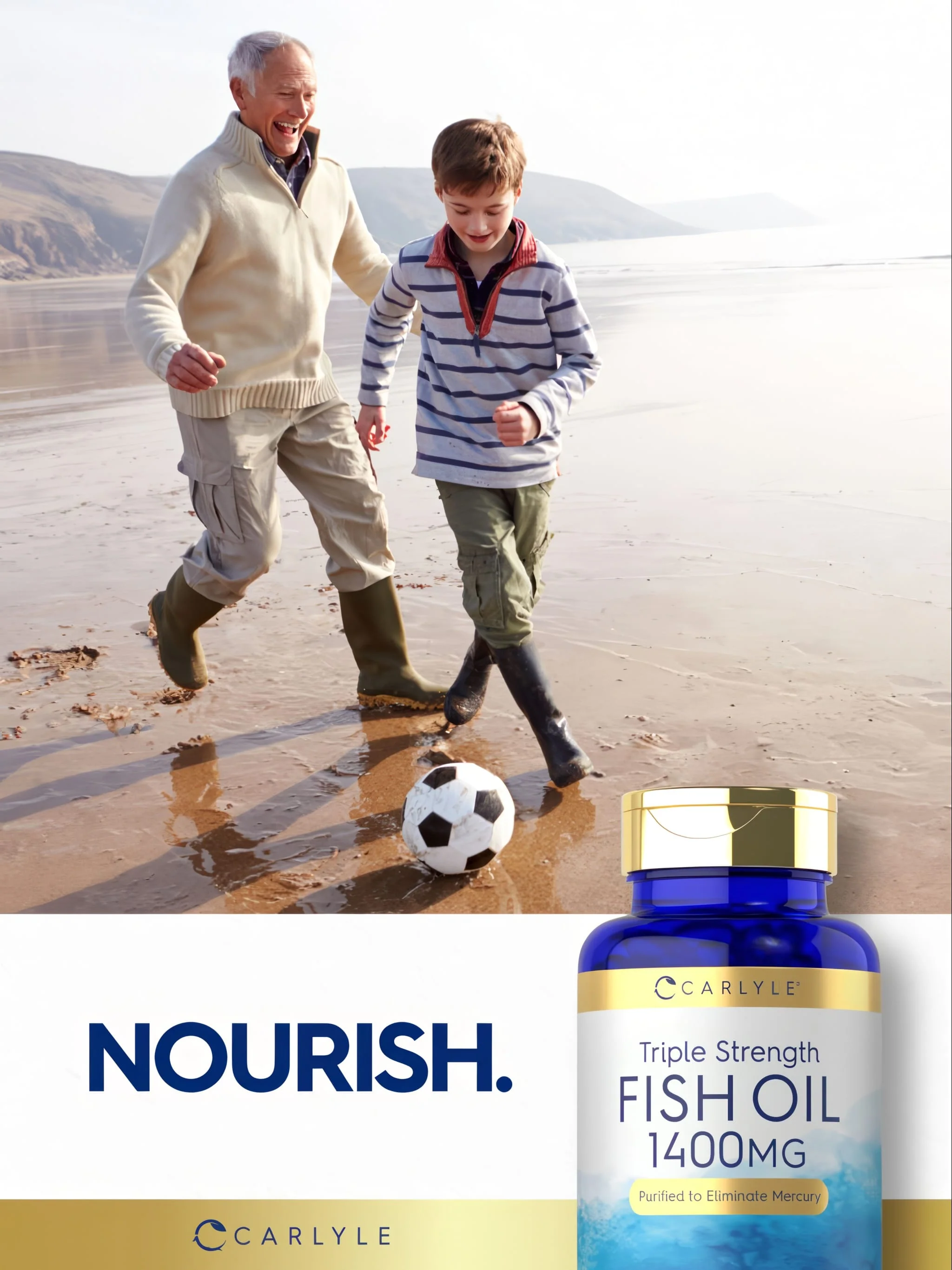 Fish Oil 1400mg | 60 Softgels - Image 7