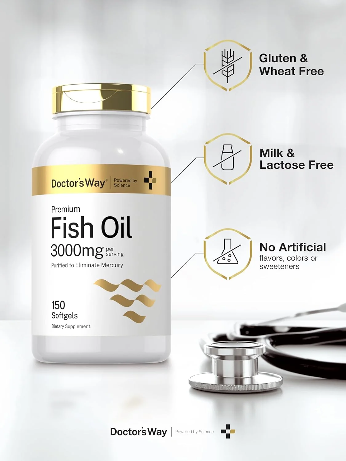 Fish Oil 3000mg | 150 Softgels - Image 5
