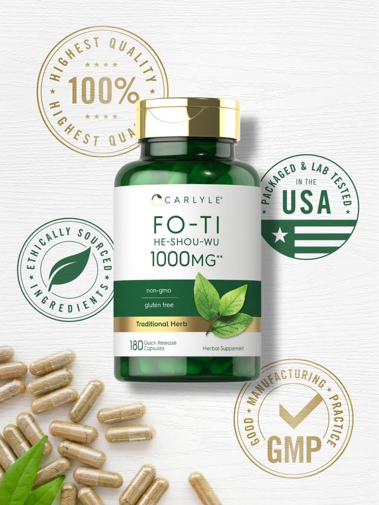 Fo-Ti Root | 180 Capsules - Image 5