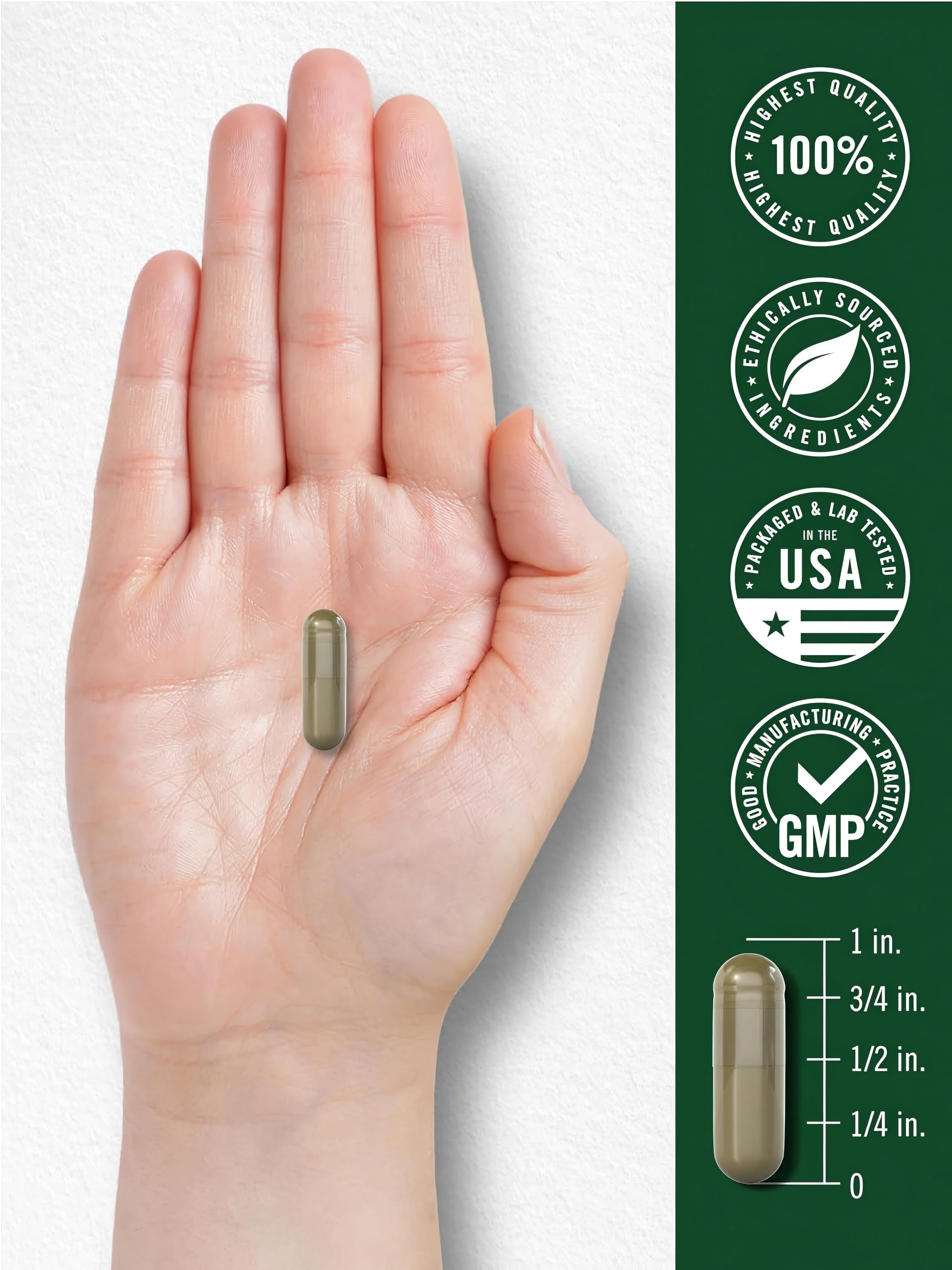 Fruits & Veggies Supplement | 250 Capsules - Image 7