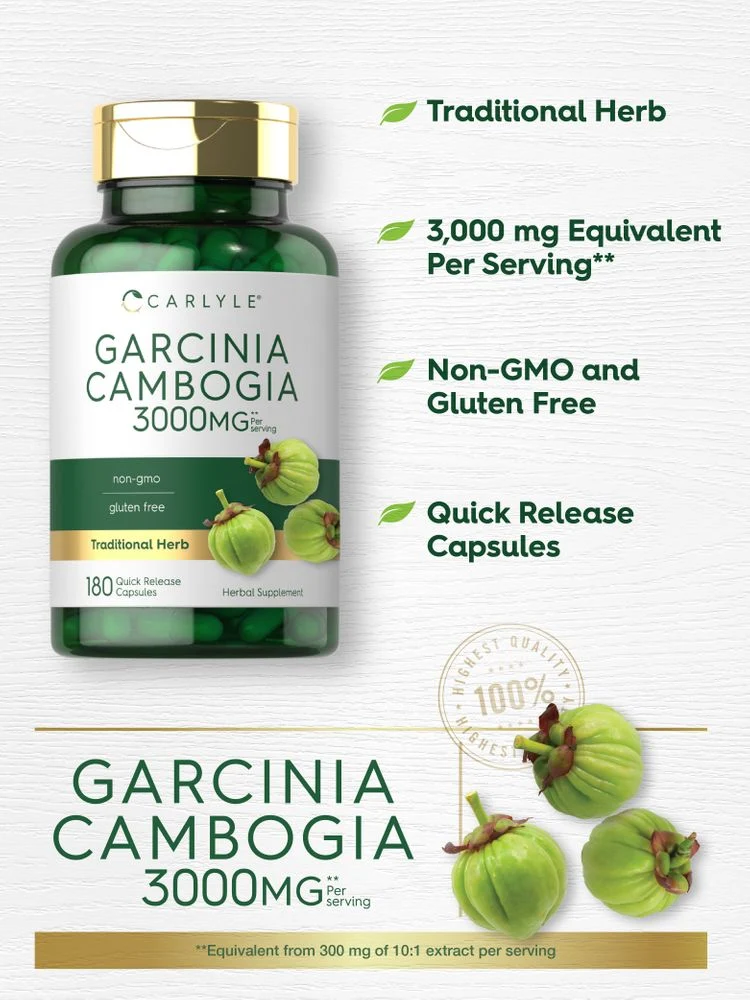 Garcinia Cambogia | 180 Capsules - Image 4