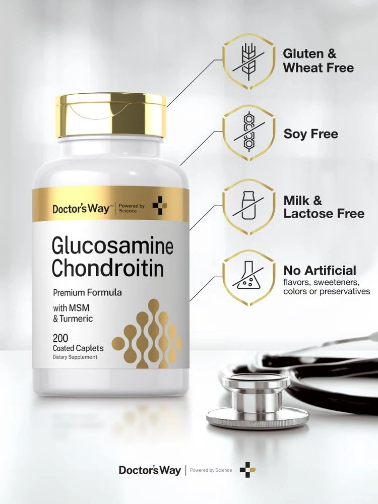 Glucosamine Chondroitin | 200 Caplets - Image 5