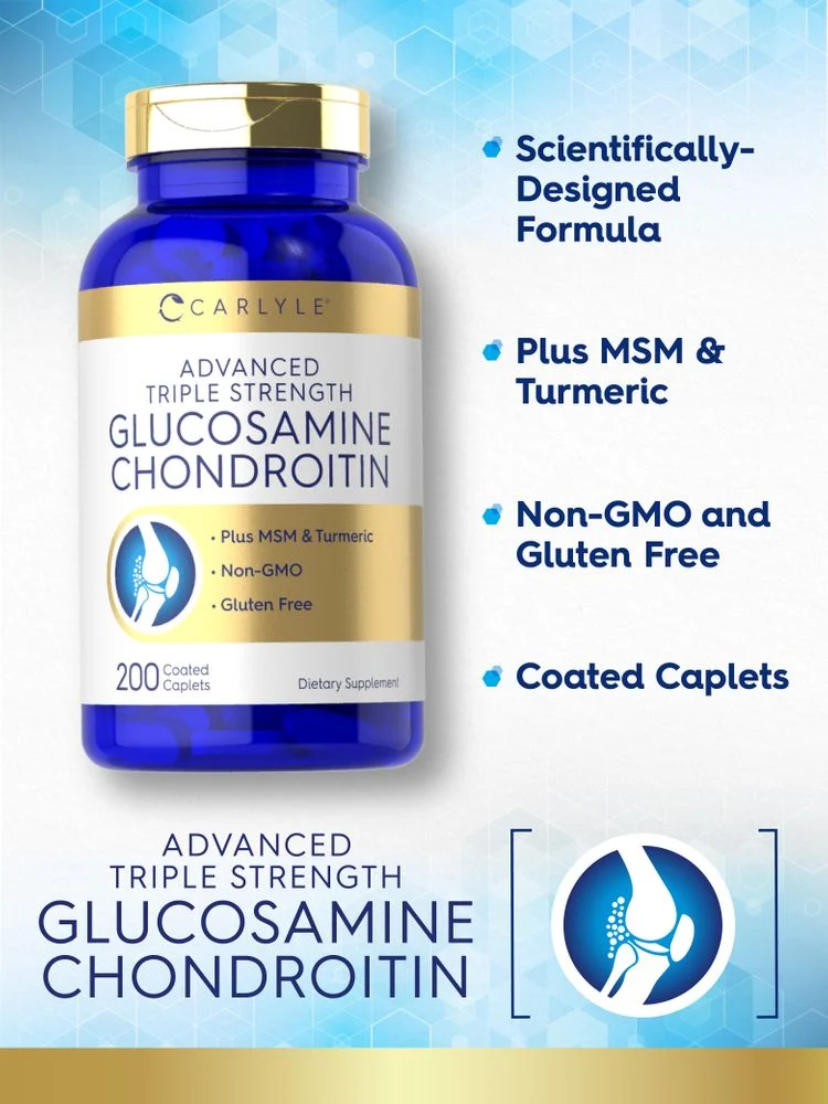 Glucosamine Chondroitin Complex | 200 Caplets - Image 4