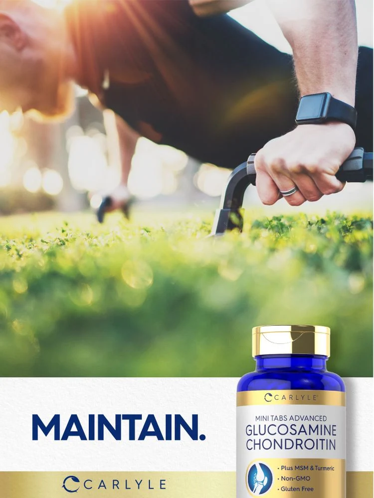 Glucosamine Chondroitin MSM Turmeric | 250 Mini Tablets - Image 6