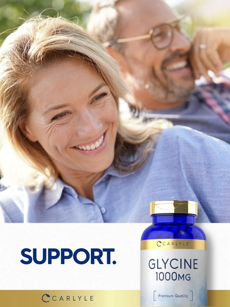 Glycine 1000mg | 90 Capsules - Image 7
