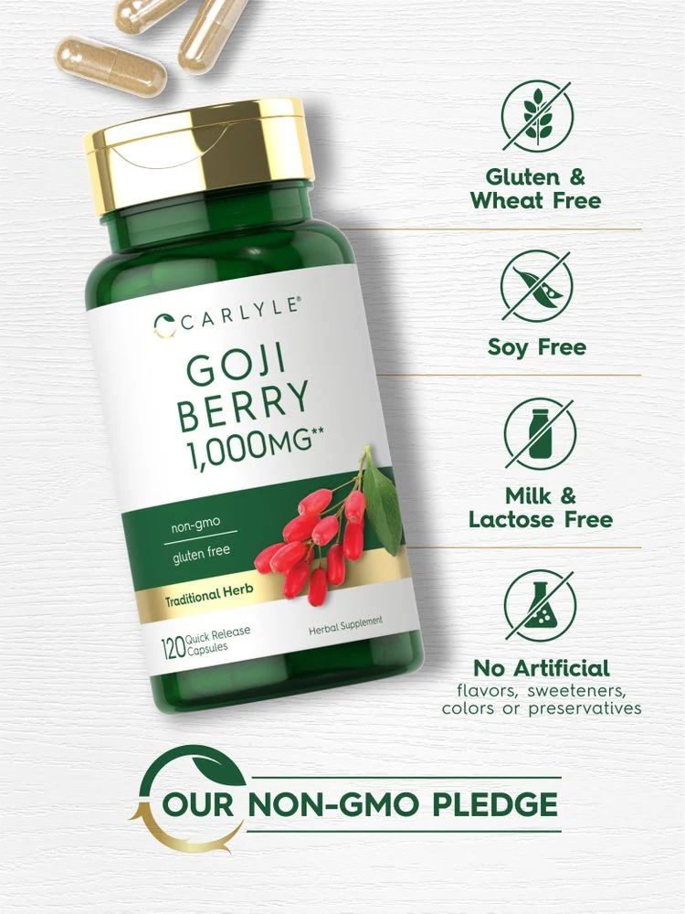 Goji Berry | 120 Capsules - Image 4