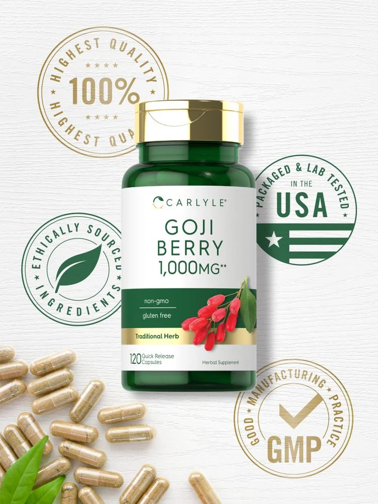 Goji Berry | 120 Capsules - Image 5