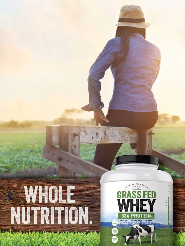 Grass Fed Whey Protein | 5lb Powder - Image 7