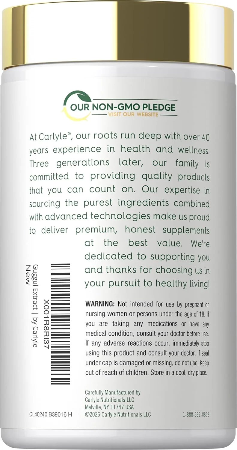 Guggul Extract | 180 Capsules - Image 3