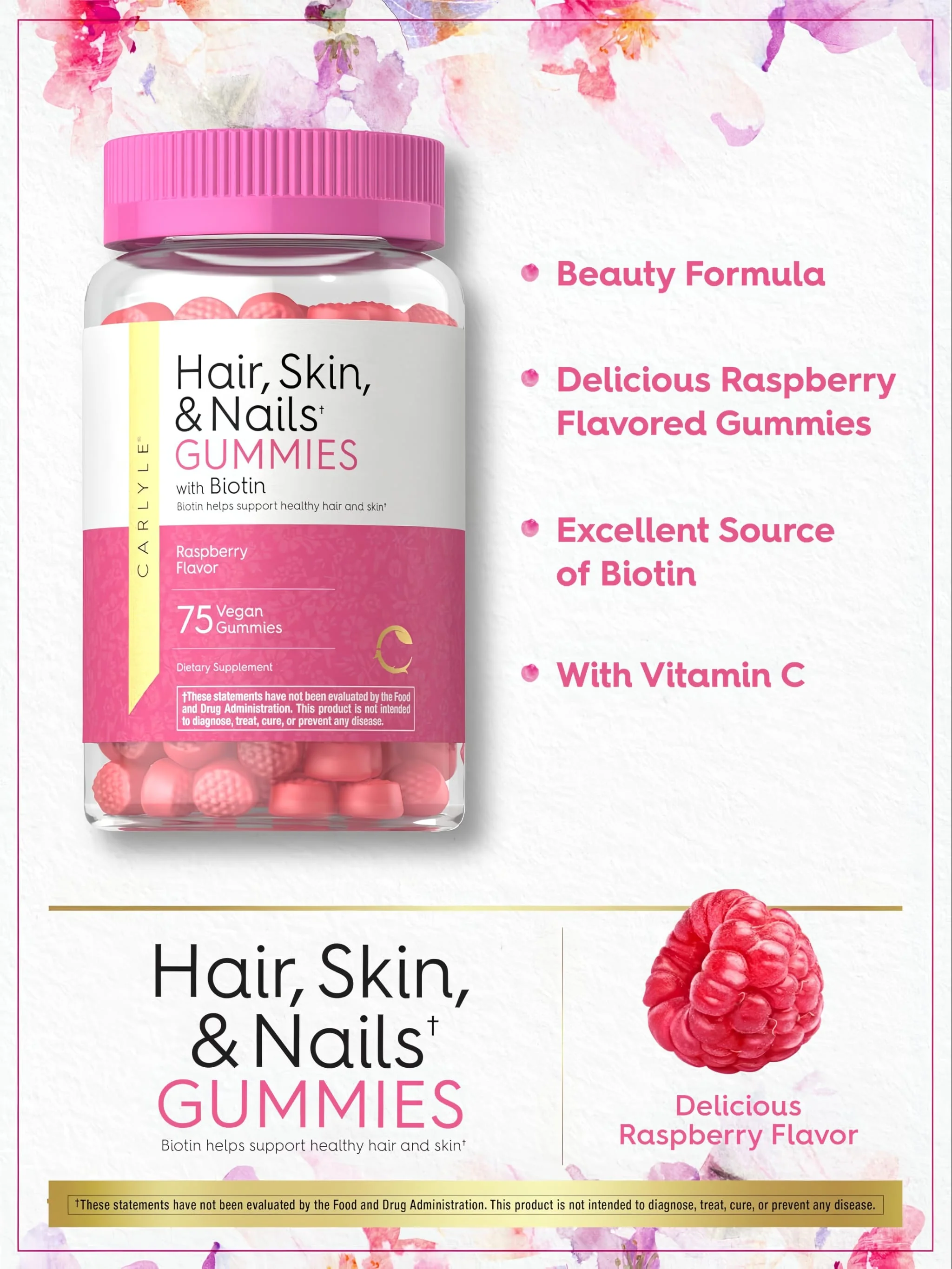 Hair, Skin & Nails | 75 Gummies - Image 4