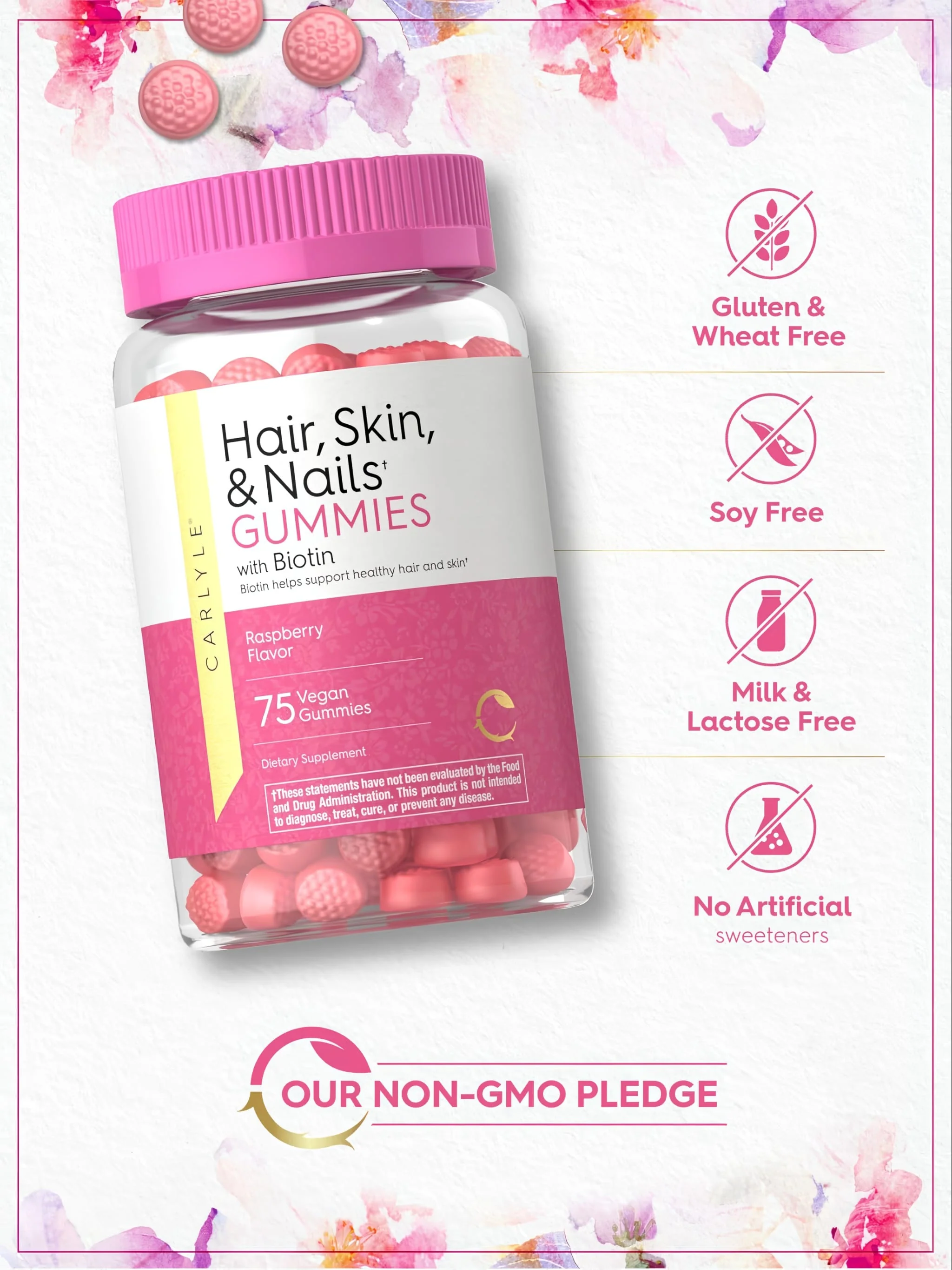 Hair, Skin & Nails | 75 Gummies - Image 5