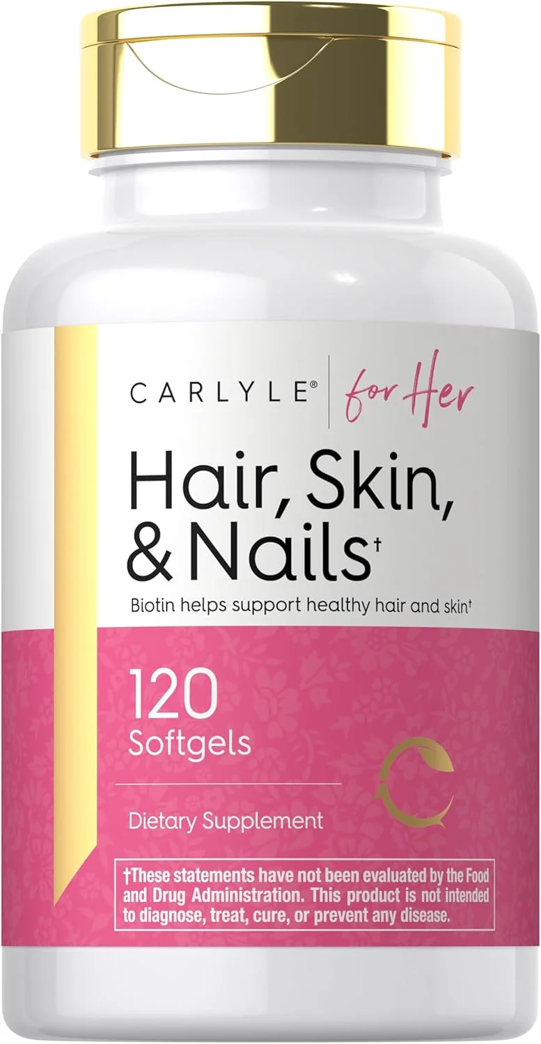 Hair, Skin & Nails Vitamin | 120 Softgels