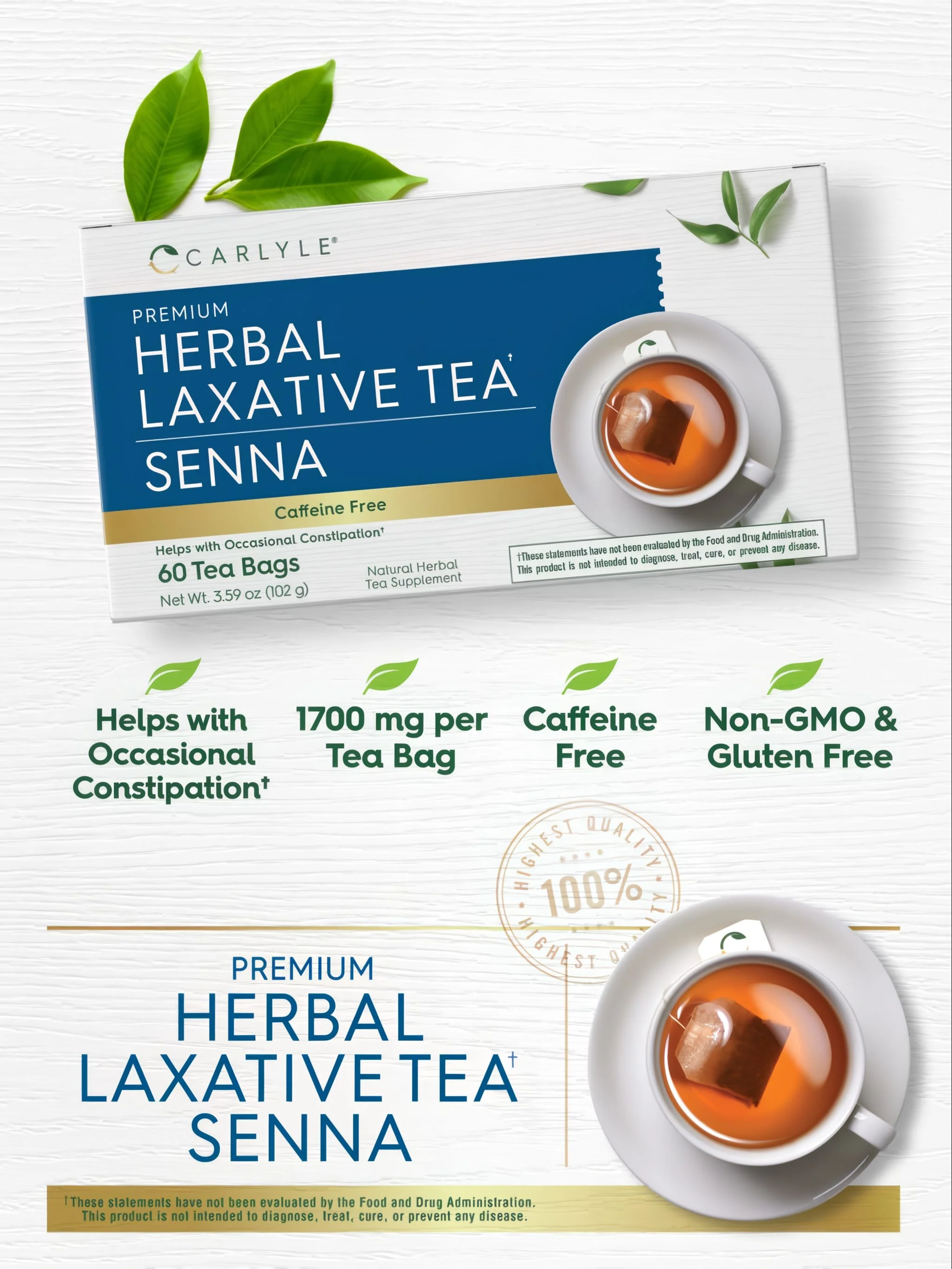 Herbal Laxative | 60 Tea Bags - Image 3