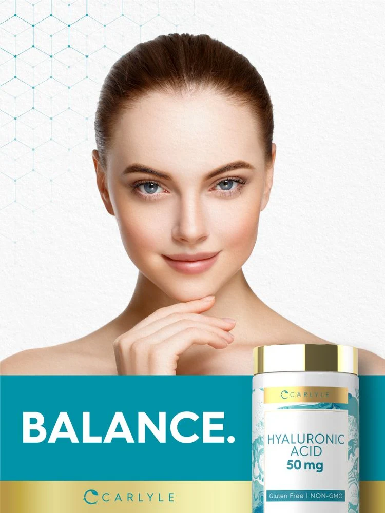 Hyaluronic Acid Supplement 50 mg | 90 Capsules - Image 6