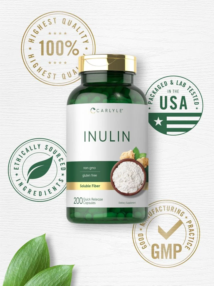 Inulin | 200 Capsules - Image 5