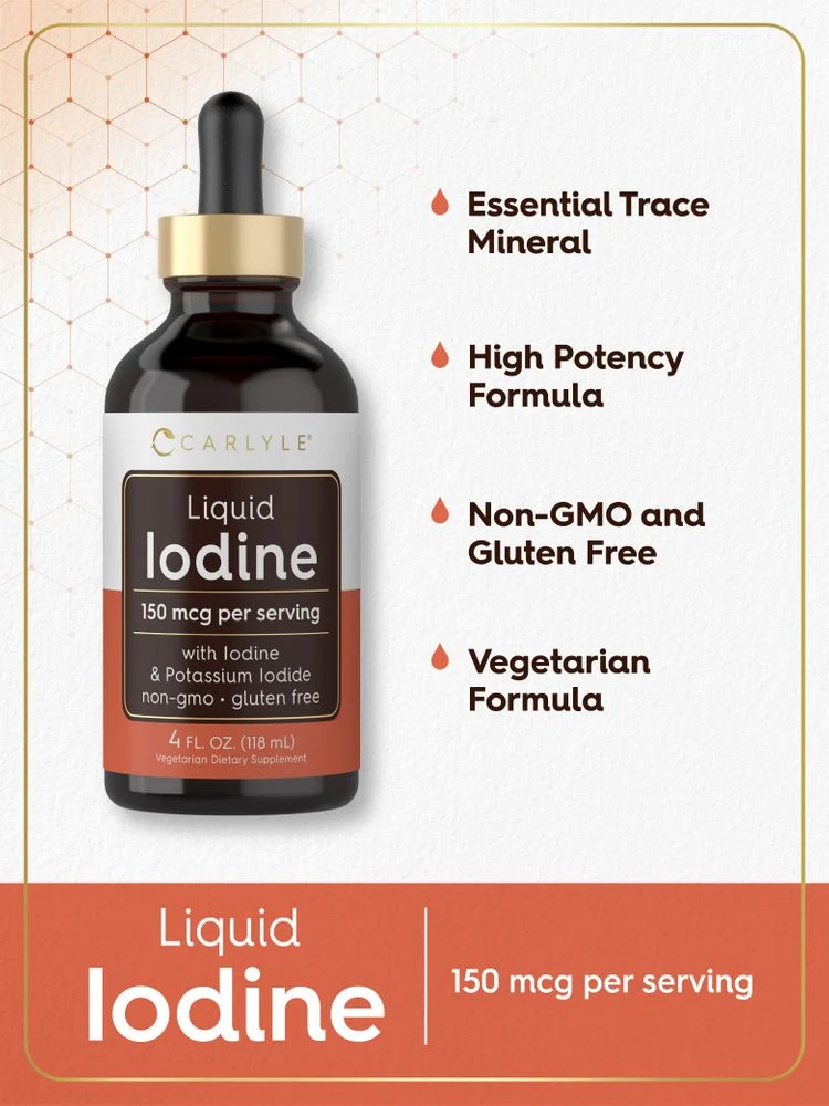 Iodine 150mcg | 4oz Liquid Drops - Image 4
