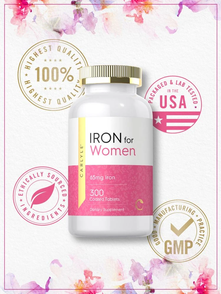 Iron for Women 65mg | 300 Tablets - Image 6
