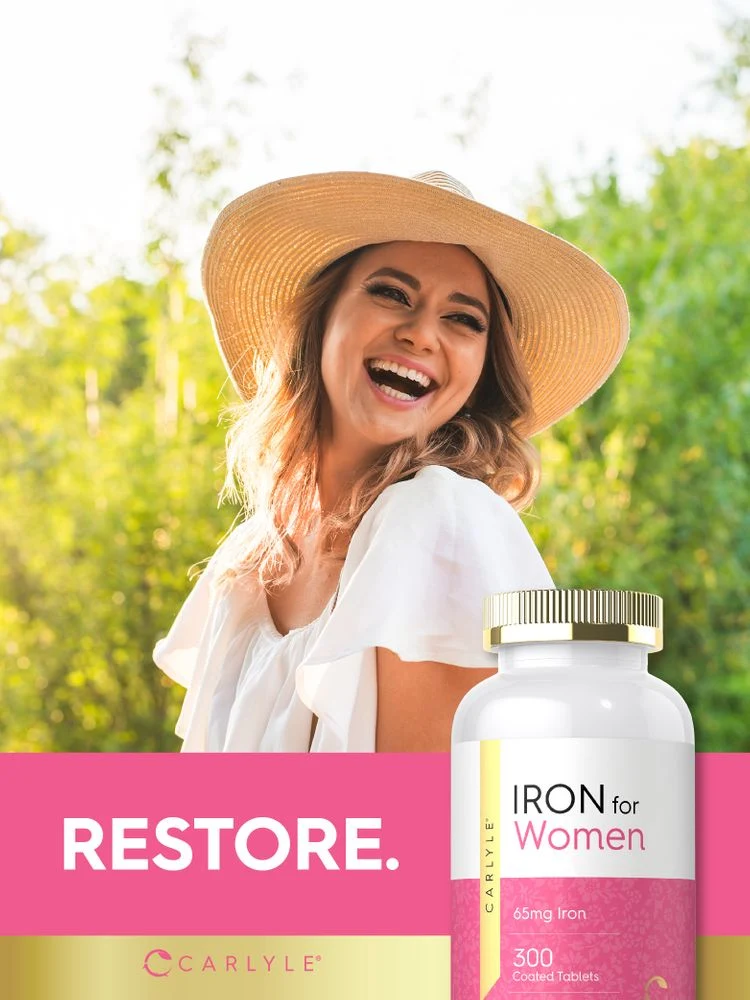 Iron for Women 65mg | 300 Tablets - Image 7