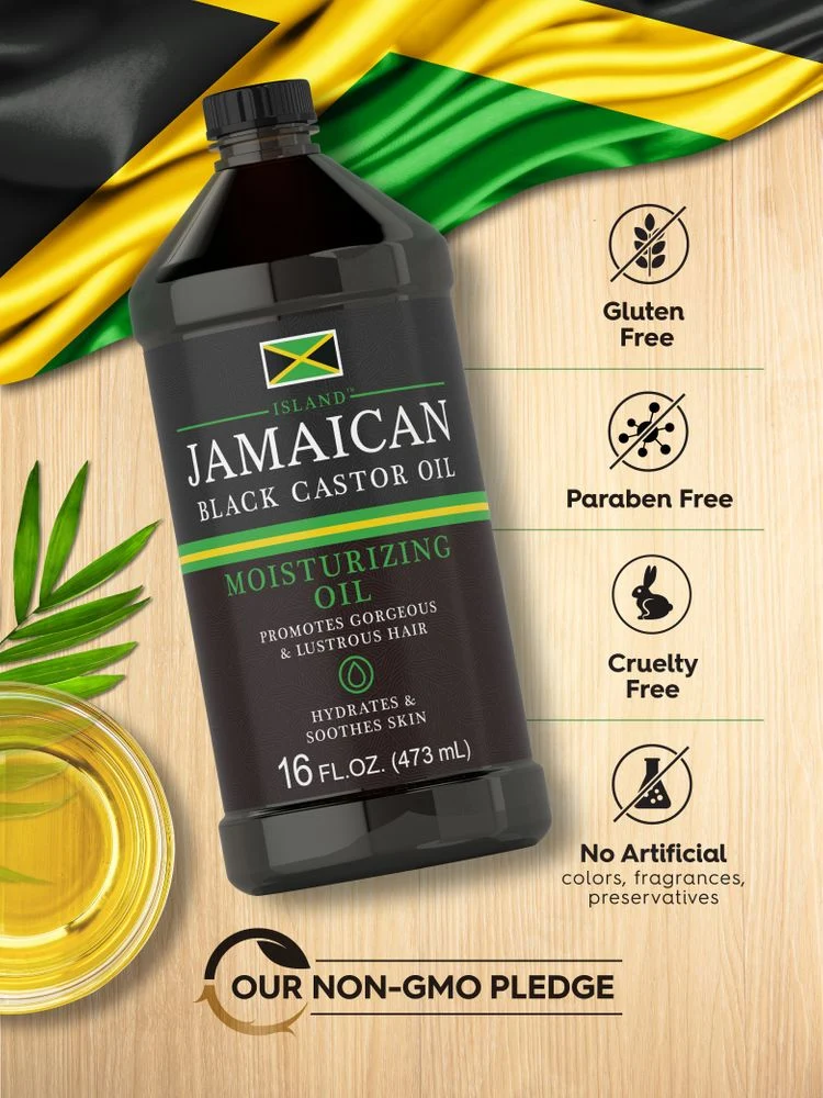 Jamaican Black Castor Oil | 16oz Liquid - Image 5