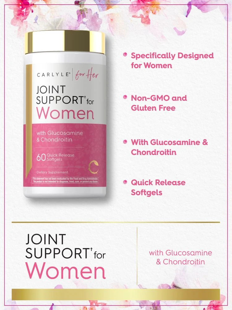 Joint Support For Women | 60 Softgels - Image 4
