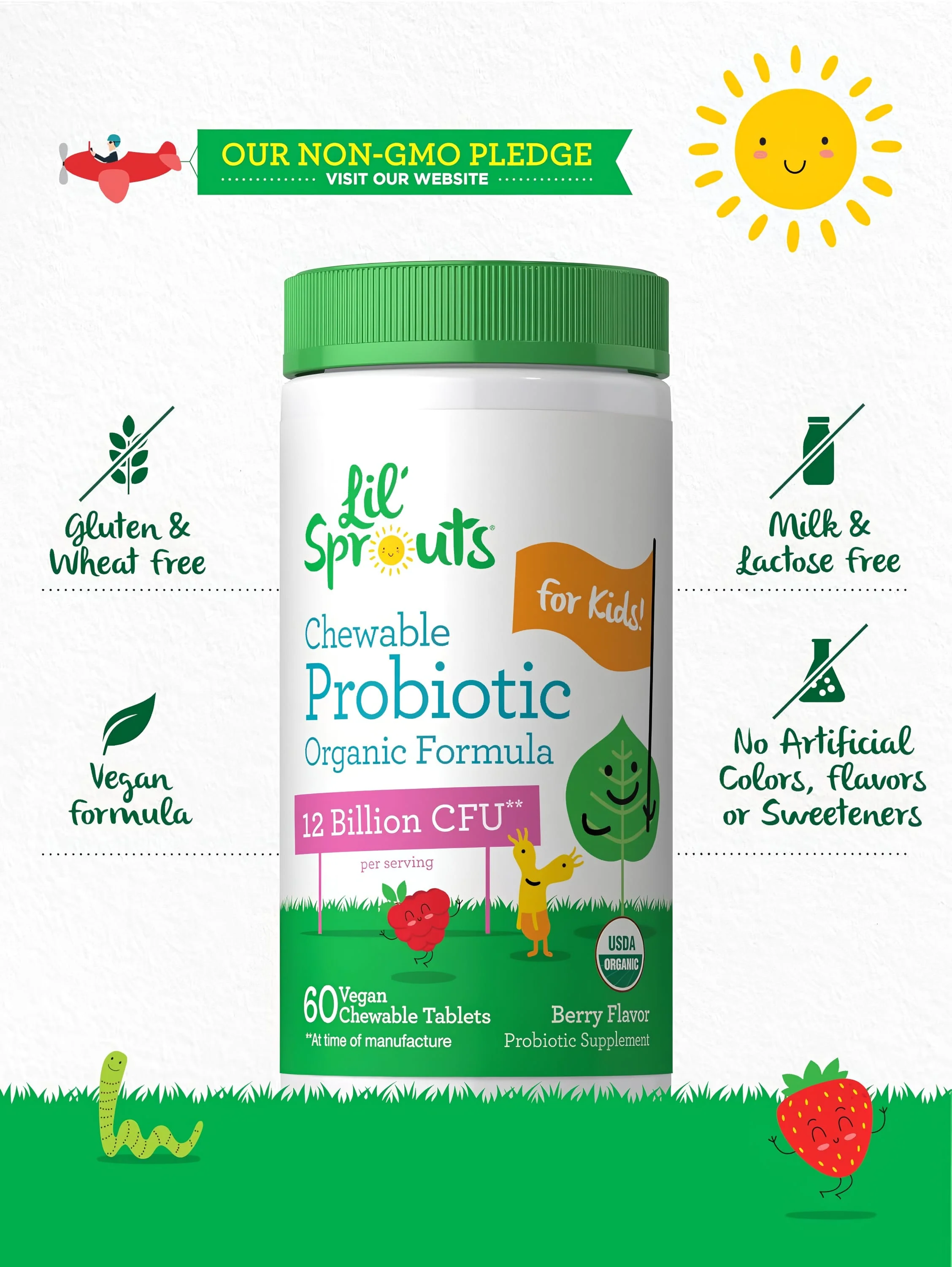 Kids Chewable Probiotic | 12 Billion CFU - Image 5