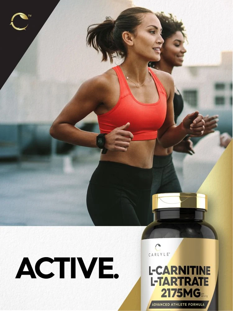 L-Carnitine 2175mg per serving | 200 Capsules - Image 6