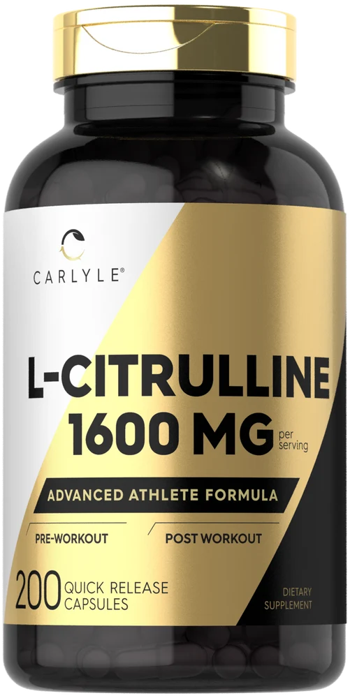 L-Citrulline 1600mg per serving | 200 Capsules
