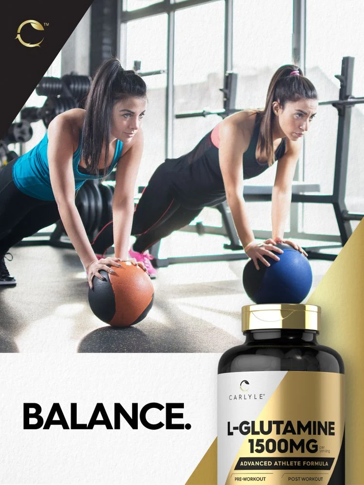 L-Glutamine 1500mg per serving | 240 Capsules - Image 6