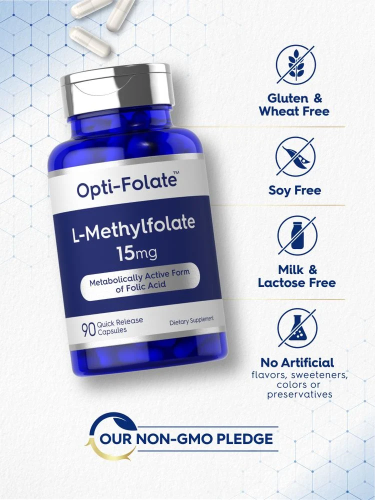 L-Methylfolate 15mg | 90 Capsules - Image 4