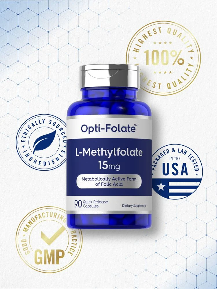 L-Methylfolate 15mg | 90 Capsules - Image 5